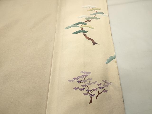 平和屋着物●豪華色留袖 作家物 人物風景文 暈し染め 金糸 ロング丈 正絹 逸品 CABI1187gh