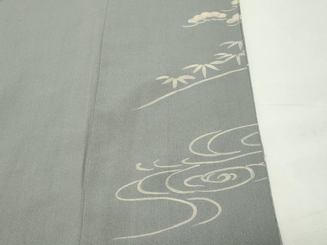 平和屋着物●訪問着 紬地 ろうけつ染 狐の嫁入り 正絹 逸品 CABI1196gh