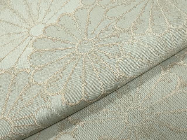 平和屋着物●上質な小紋 地紋起こし 舞菊文 正絹 逸品 CABI1198gh