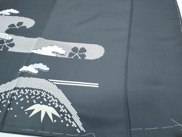 平和屋着物●訪問着 松竹梅 正絹 逸品 未使用 CABI1217th