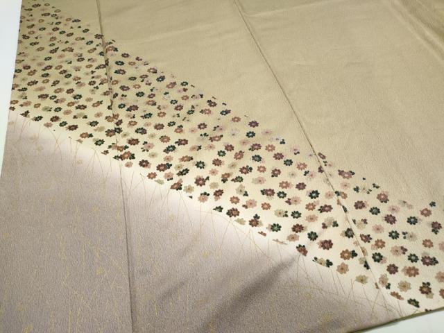 平和屋着物●訪問着 舞花文 暈し染め 金彩 正絹 逸品 CABI1222th