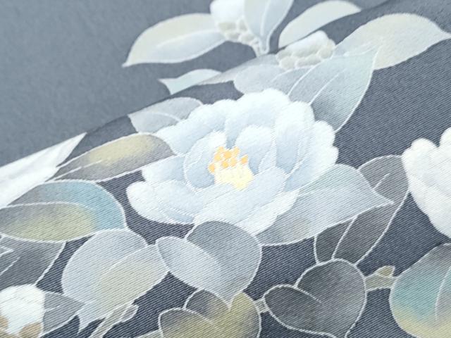 平和屋着物●訪問着 友禅 枝花文 暈し染め 正絹 逸品 CABI1251th
