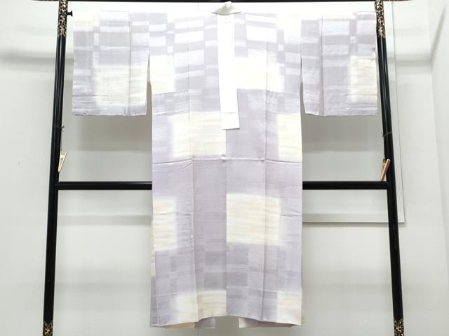 平和屋着物●長襦袢 無双仕立て 作家物 五彩ぼかし 霞文 正絹 逸品 CABI1274th