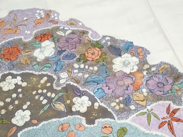 平和屋着物●訪問着 辻が花 金彩 正絹 逸品 CABI1275th