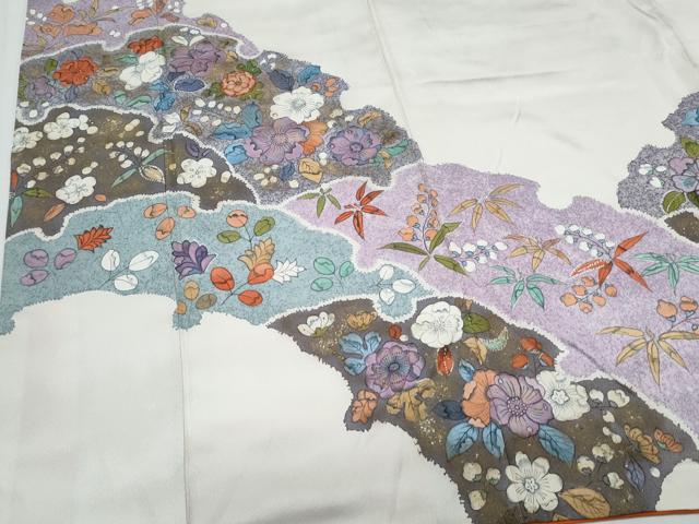 平和屋着物●訪問着 辻が花 金彩 正絹 逸品 CABI1275th