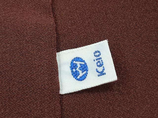 平和屋着物●江戸小紋 扇面尽くし 黒地 京王百貨店扱い 正絹 逸品 CABI1276th