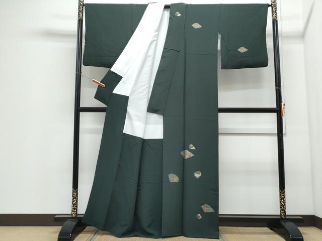 平和屋着物●訪問着 間道 金彩 正絹 逸品 CABI1279th