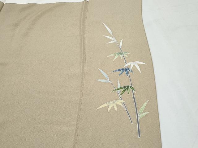 平和屋着物●訪問着 作家物 駒刺繍 風景文 暈し染め 正絹 逸品 CABI1282th