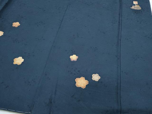 平和屋着物●訪問着 作家物 舞花文 金彩 正絹 逸品 CABI1303th