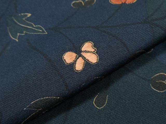 平和屋着物●訪問着 刺繍 道長枝花文 金彩 正絹 逸品 CABI1310th