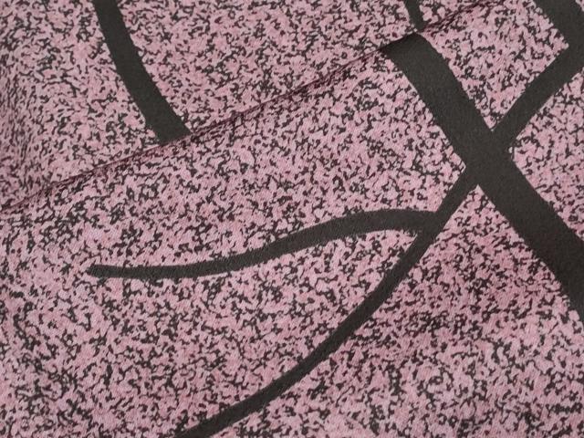 平和屋着物●二代目 川村久太郎 訪問着 樹林文 たたき染め 正絹 逸品 CABI1313th