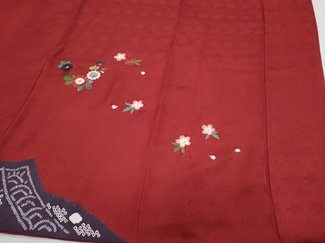 平和屋着物●豪華振袖 駒刺繍 絞り 鉾 金彩 正絹 逸品 CABI1314th