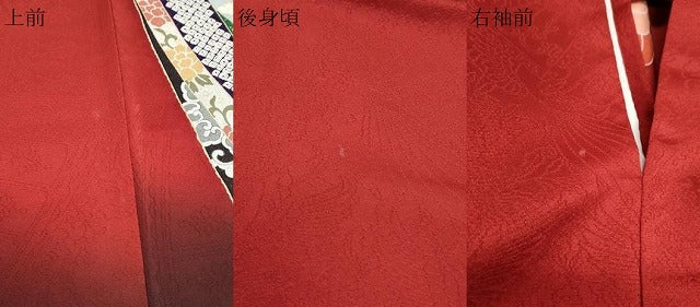 平和屋着物●豪華振袖 鳳凰花文 暈し染め 金彩 正絹 逸品 CABI1333th