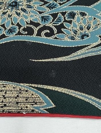 平和屋着物●豪華振袖 駒刺繍 吉祥草花文 暈し染め 金彩 正絹 逸品 CABI1349th