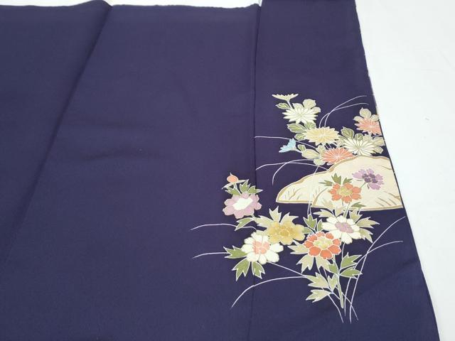 平和屋着物●豪華色留袖 駒刺繍 風景文 金彩 正絹 逸品 CABI1355th