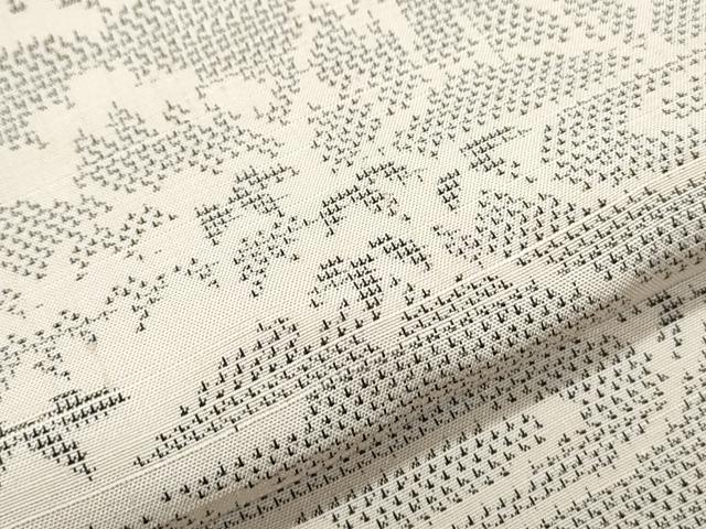 平和屋着物●上質な紬 風景文 正絹 逸品 CABI1378th