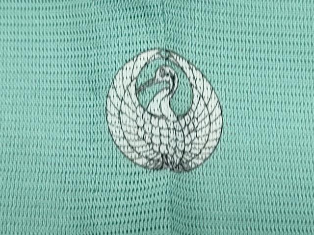 平和屋着物*夏物 色無地 絽 薄萌葱色 洗える着物 CABI1405th