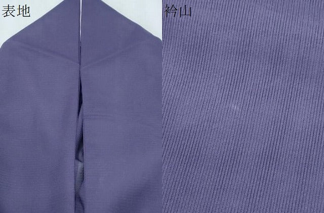 平和屋着物*夏物 色無地 絽 深紫色 正絹 逸品 CABI1408th
