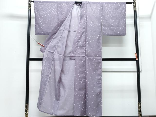 平和屋着物*夏物 小紋 絽 吉祥文 洗える着物 CABI1417th
