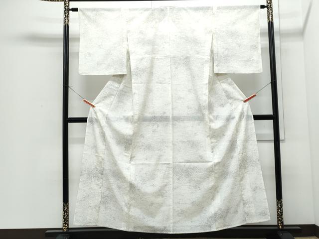平和屋着物*夏物 小紋 絽 霞文 洗える着物 CABI1419th