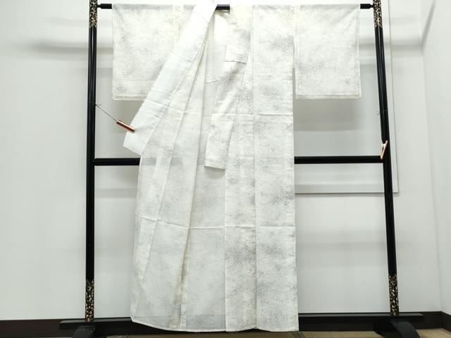 平和屋着物*夏物 小紋 絽 霞文 洗える着物 CABI1419th