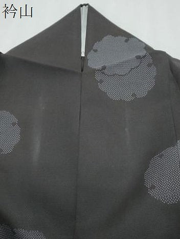 平和屋着物*夏物 越後夏大島紬 160亀甲 雪輪文 証紙付き 正絹 逸品 CABI1443th