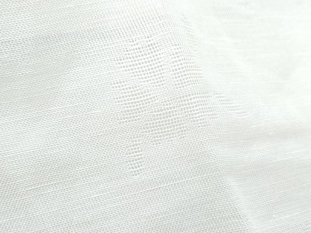 平和屋着物*夏物 長襦袢 籬花紋紗 生成り色 逸品 CABI1454th
