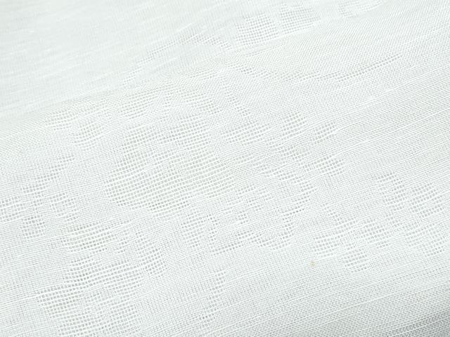 平和屋着物*夏物 長襦袢 流水花紋紗 生成り色 逸品 CABI1456th