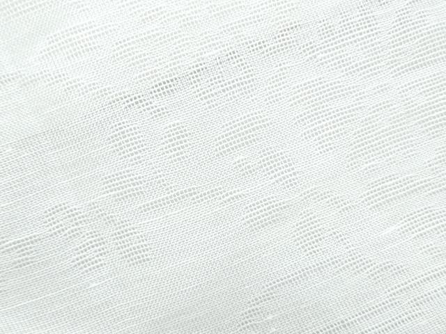 平和屋着物*夏物 長襦袢 流水花紋紗 生成り色 逸品 CABI1456th