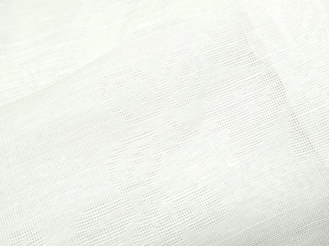 平和屋着物*夏物 長襦袢 枝花紋紗 生成り色 逸品 CABI1458th