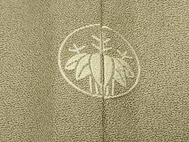 平和屋着物●訪問着 刺繍 草花文 ますいわ屋扱い 正絹 逸品 CABI1469th