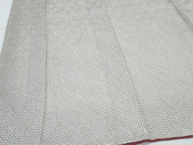 平和屋着物●大変加工の良い総絞り小紋 正絹 逸品 CABI1476th
