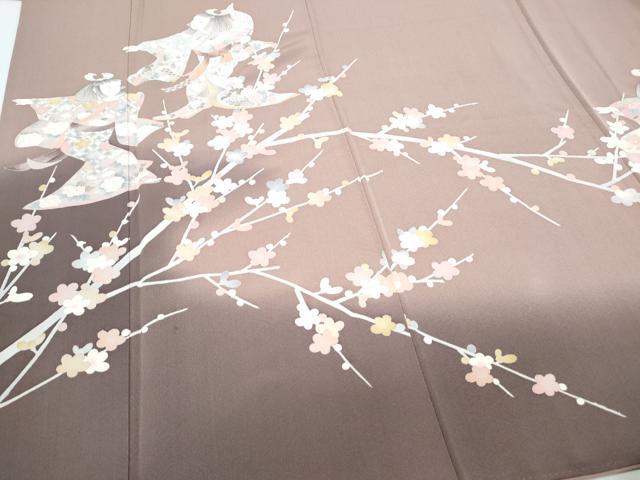 平和屋着物●訪問着 童子遊び 暈し染め 正絹 逸品 CABI1498th