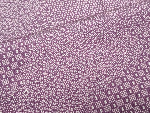 平和屋着物●江戸小紋 切嵌吉祥文 正絹 逸品 CABI1520th