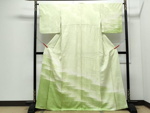 平和屋着物●訪問着 霞文 暈し染め 正絹 逸品 CABI1531th