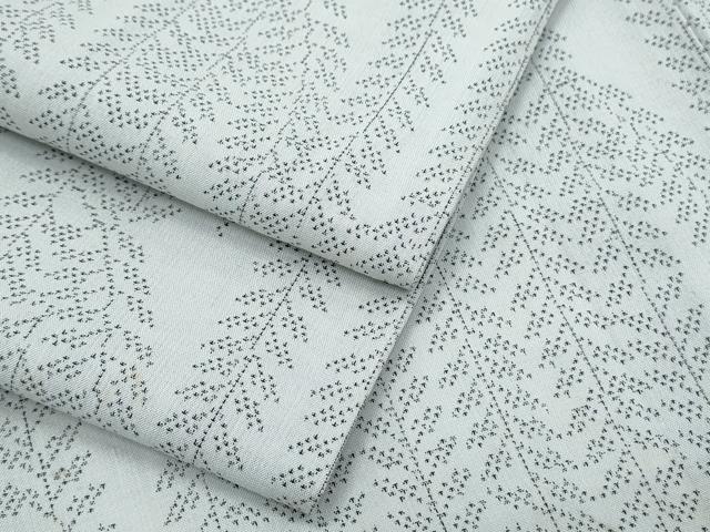 平和屋着物*夏物 本場大島紬 夏大島 草葉文 正絹 逸品 CABI1552th