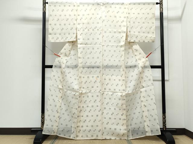 平和屋着物*夏物 本場琉球絣 夏琉球 正絹 逸品 CABI1563th