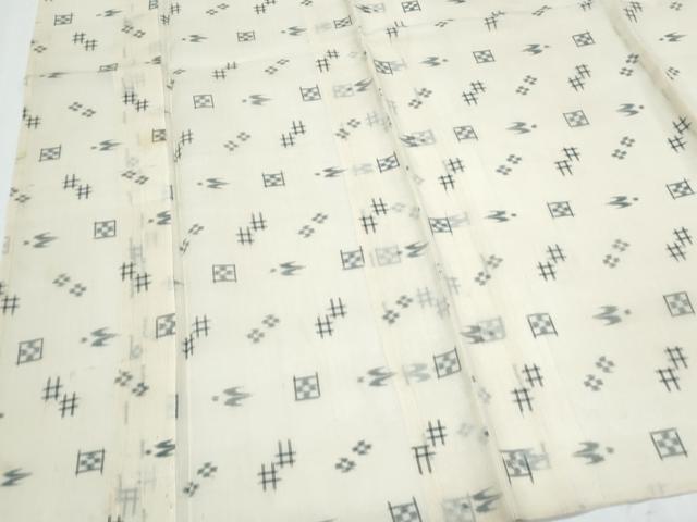 平和屋着物*夏物 本場琉球絣 夏琉球 正絹 逸品 CABI1563th