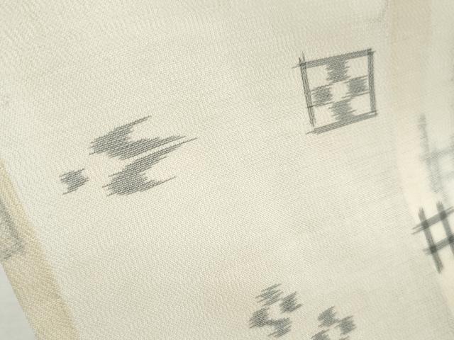 平和屋着物*夏物 本場琉球絣 夏琉球 正絹 逸品 CABI1563th