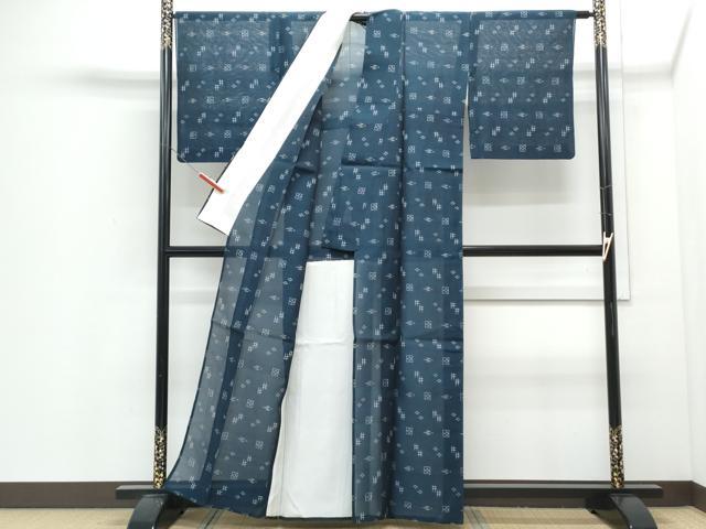 平和屋着物*夏物 本場琉球絣 夏琉球 正絹 逸品 CABI1564th