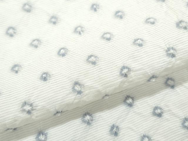 平和屋着物*夏物 小紋 絽 総絞り 正絹 逸品 未使用 CABI1565th