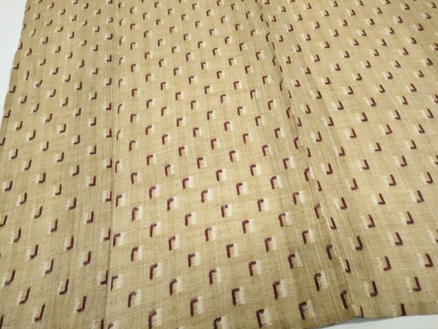 平和屋着物*夏物 本場小千谷ちぢみ 吉祥文 麻 逸品 CABI1570th