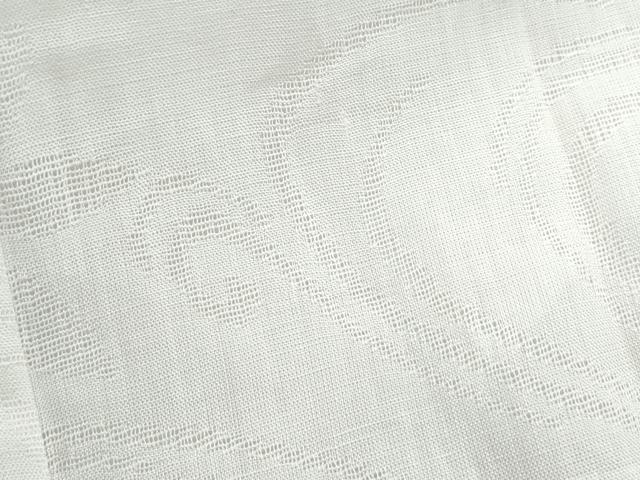 平和屋着物*夏物 長襦袢 流水楓紋紗 麻 逸品 CABI1571th