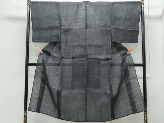 平和屋着物*夏物 男性 上布 吉祥文 麻 逸品 CABI1586th