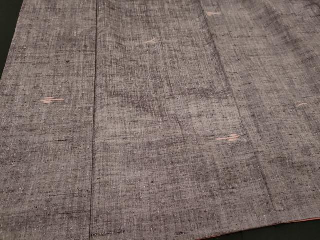 平和屋着物■上質な紬 幾何学文 正絹 逸品 CABI1606oy