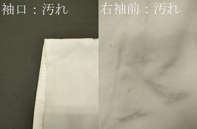 平和屋着物■訪問着 駒刺繍 流水花籠文 金彩 正絹 逸品 CABI1617oy