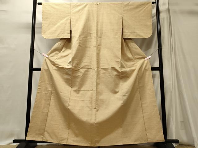 平和屋着物■上質な紬 立涌文 正絹 逸品 未使用 CABI1627oy