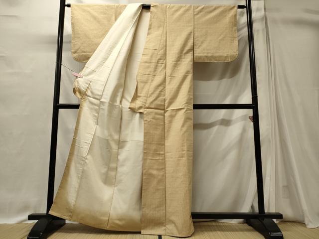 平和屋着物■上質な紬 立涌文 正絹 逸品 未使用 CABI1627oy