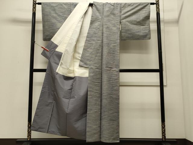 平和屋着物■上質な紬 霞文 正絹 逸品 CABI1641oy