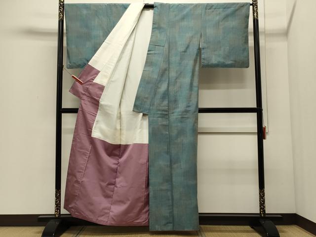 平和屋着物■上質な紬 霞文 正絹 逸品 CABI1644oy